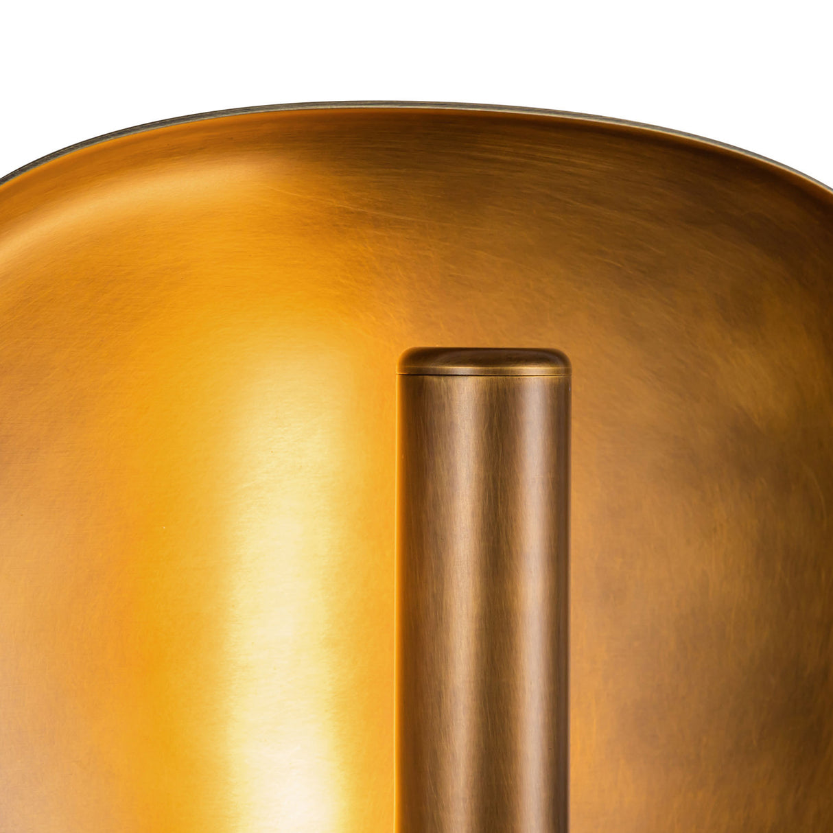 Orlene LED Wall Sconce 8", Vintage Brass