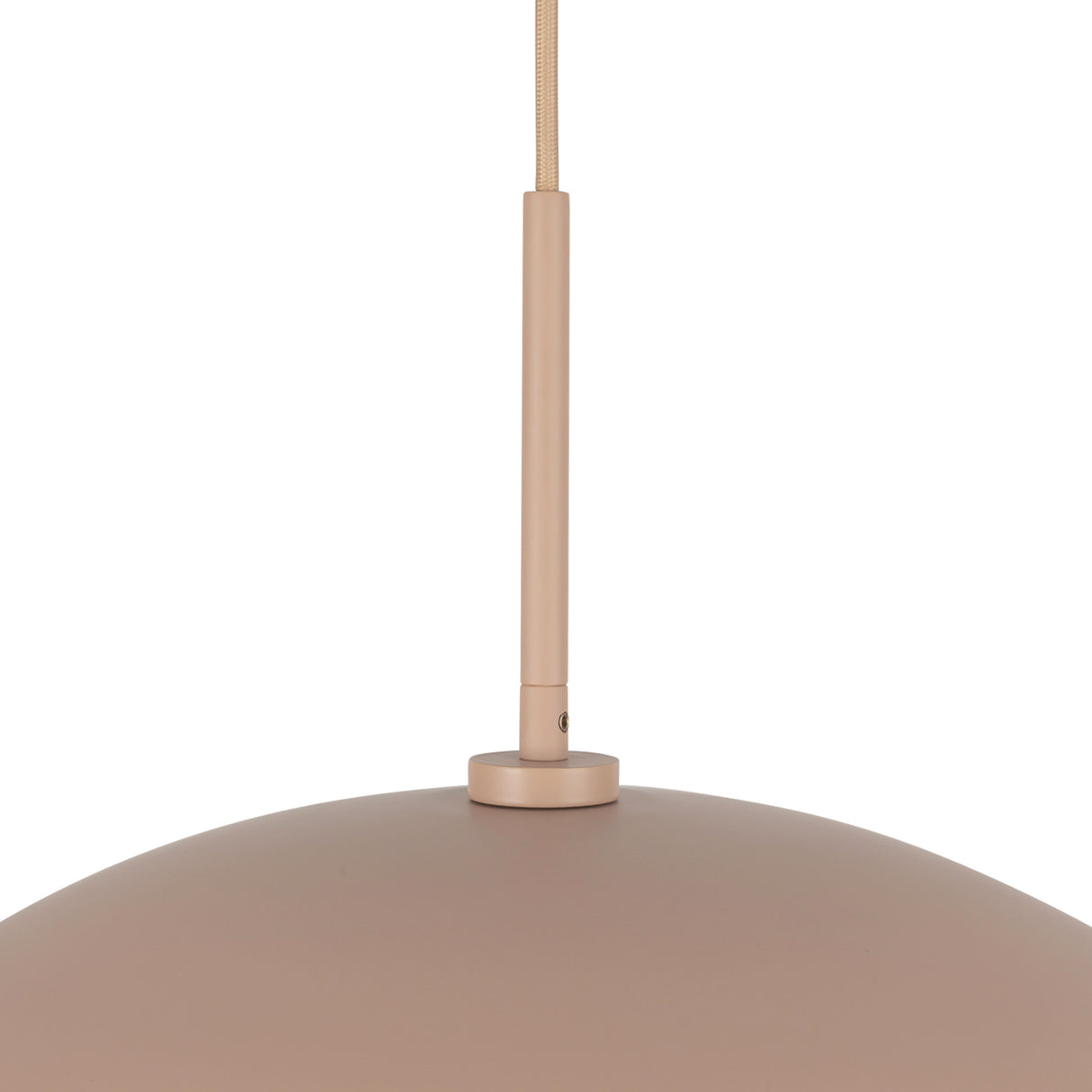 Lenora Metal Pendant 19", Blush