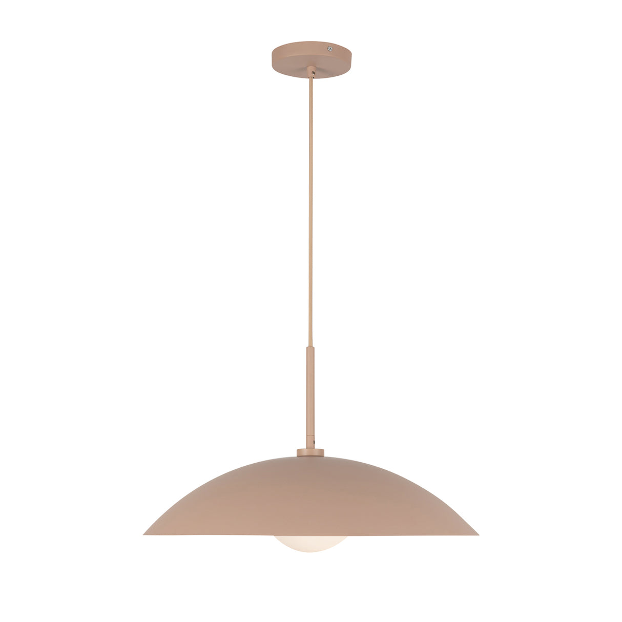 Lenora Metal Pendant 19", Blush