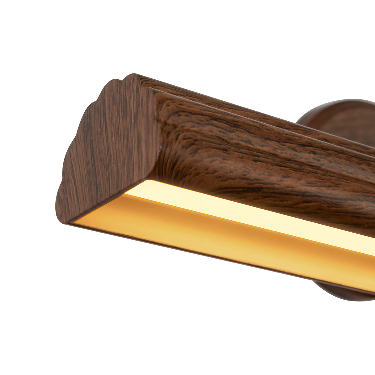 Jacob LED Picture Light 24", Walnut