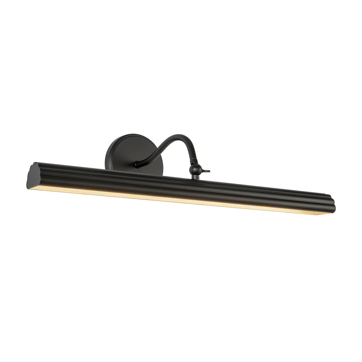 Jacob LED Picture Light 24", Matte Black
