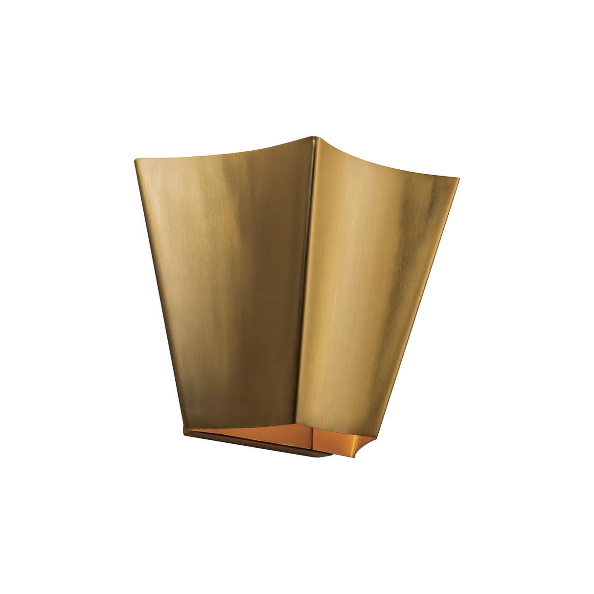 Brex Wall Sconce 7", Brushed Brass