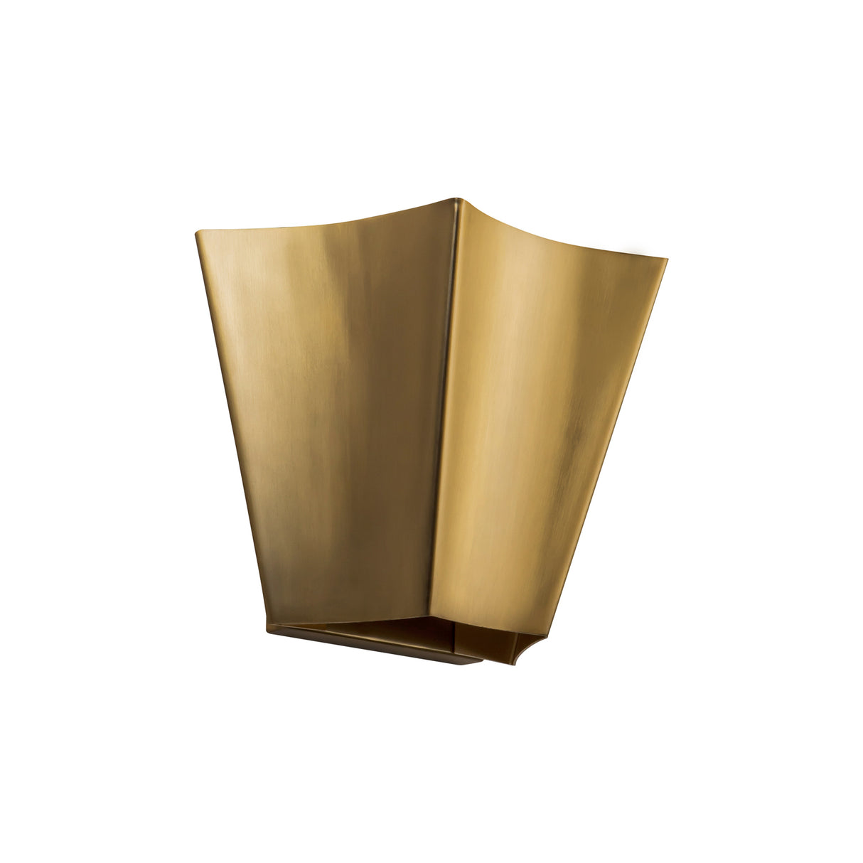 Brex Wall Sconce 7", Brushed Brass