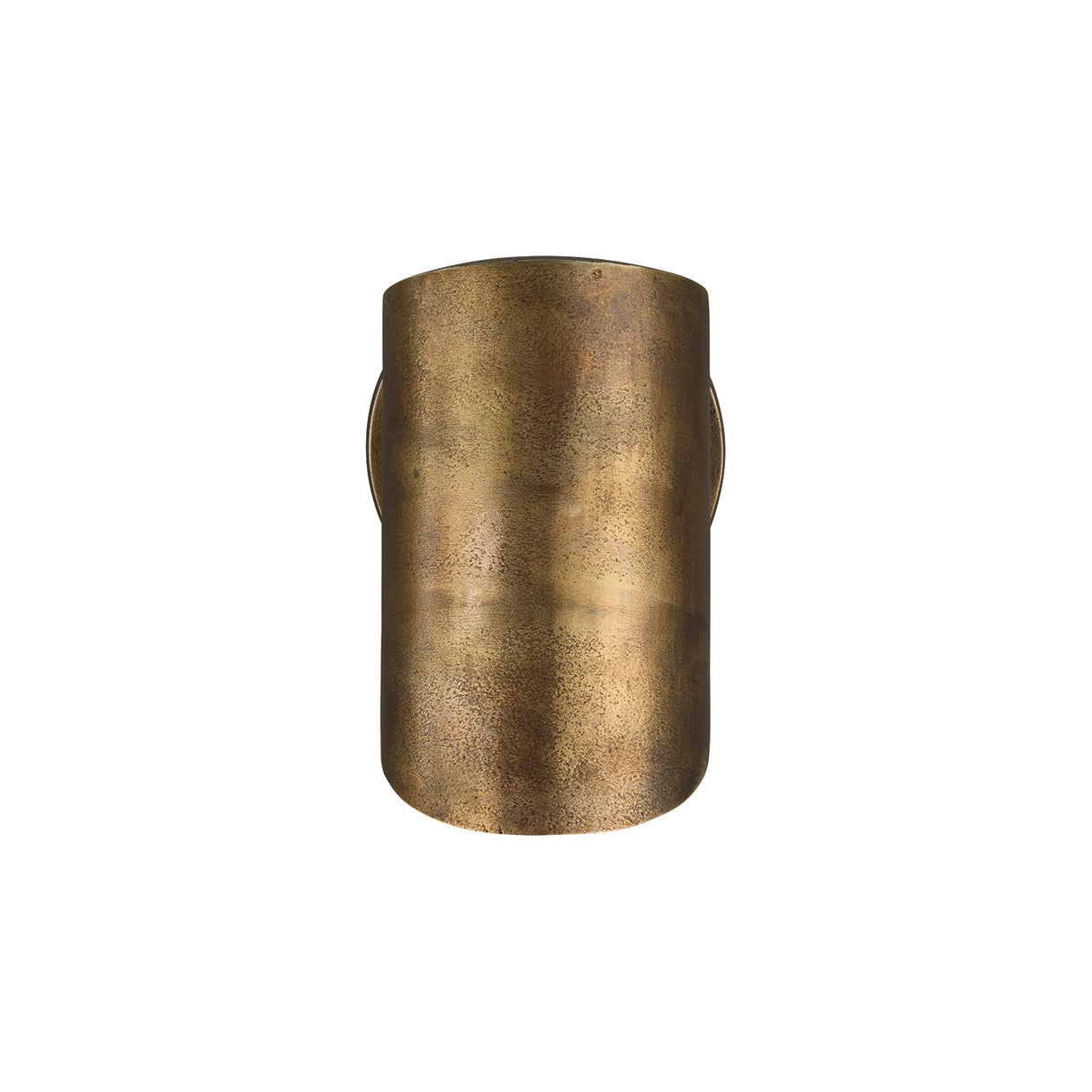 Kitt 1 Light Wall Sconce 8", Oxidized Brass