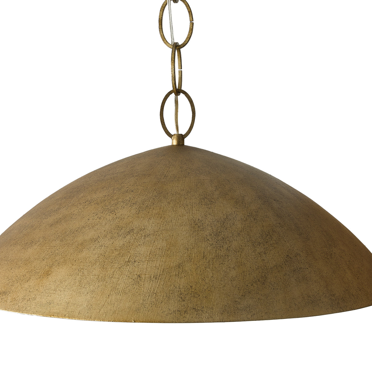 Blaise LED Pendant 24", Feathered Brass