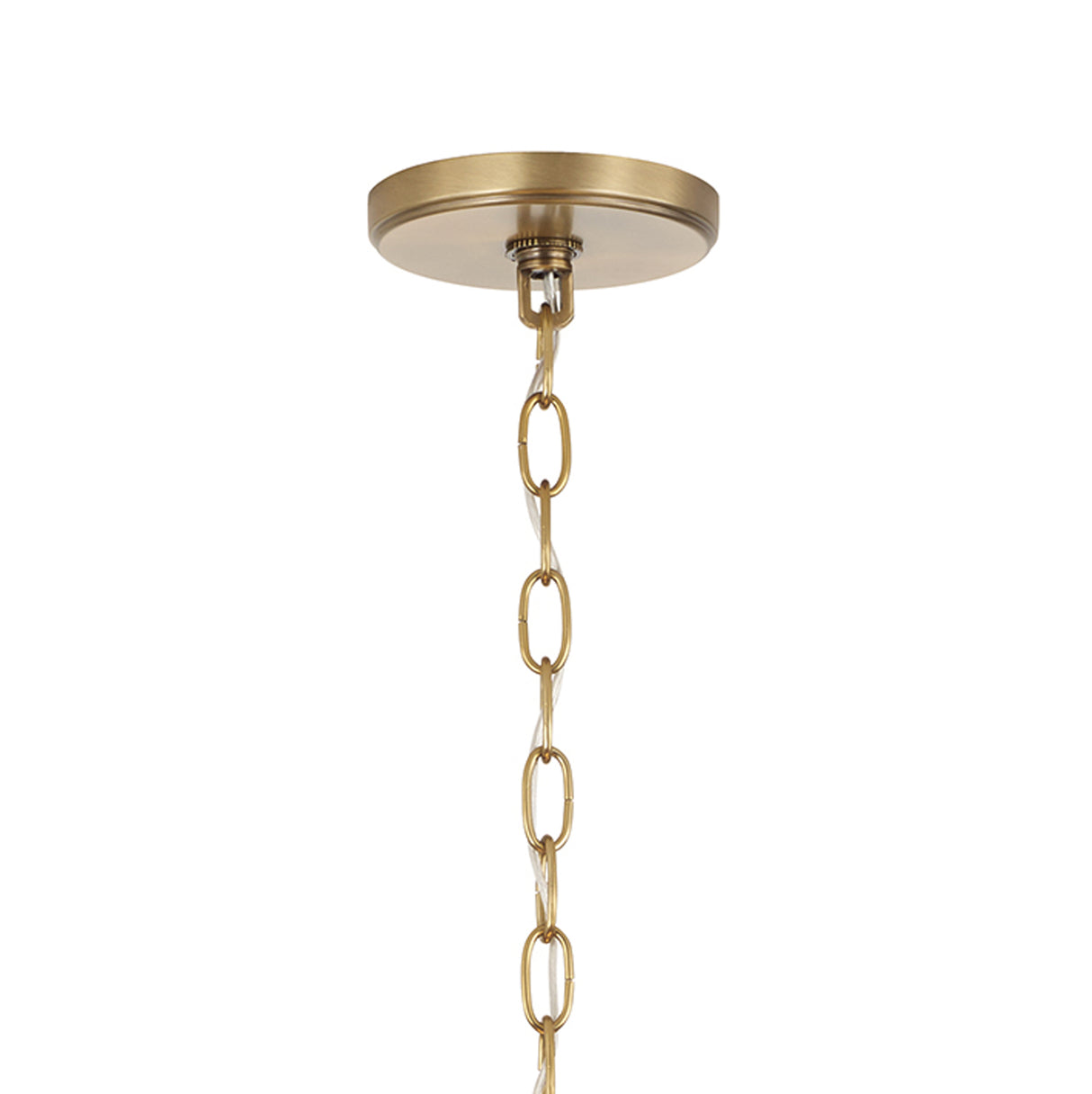 Calix Extra Large Pendant 30", Aged Brass and Alabaster