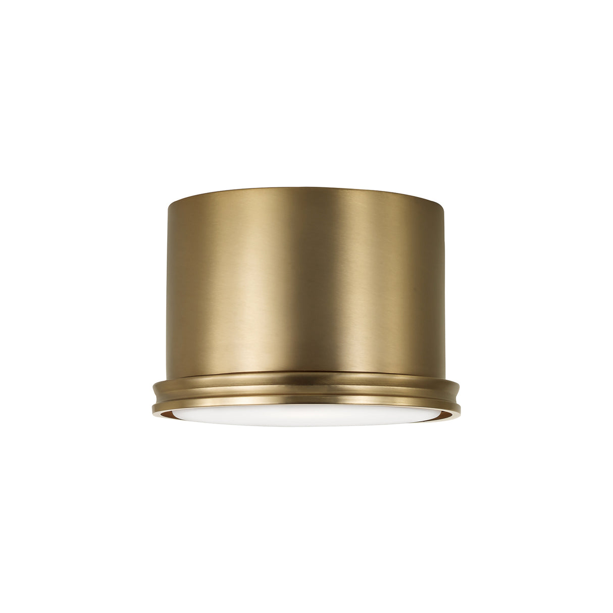 Darrow Small Flush Mount 9", Aged Brass