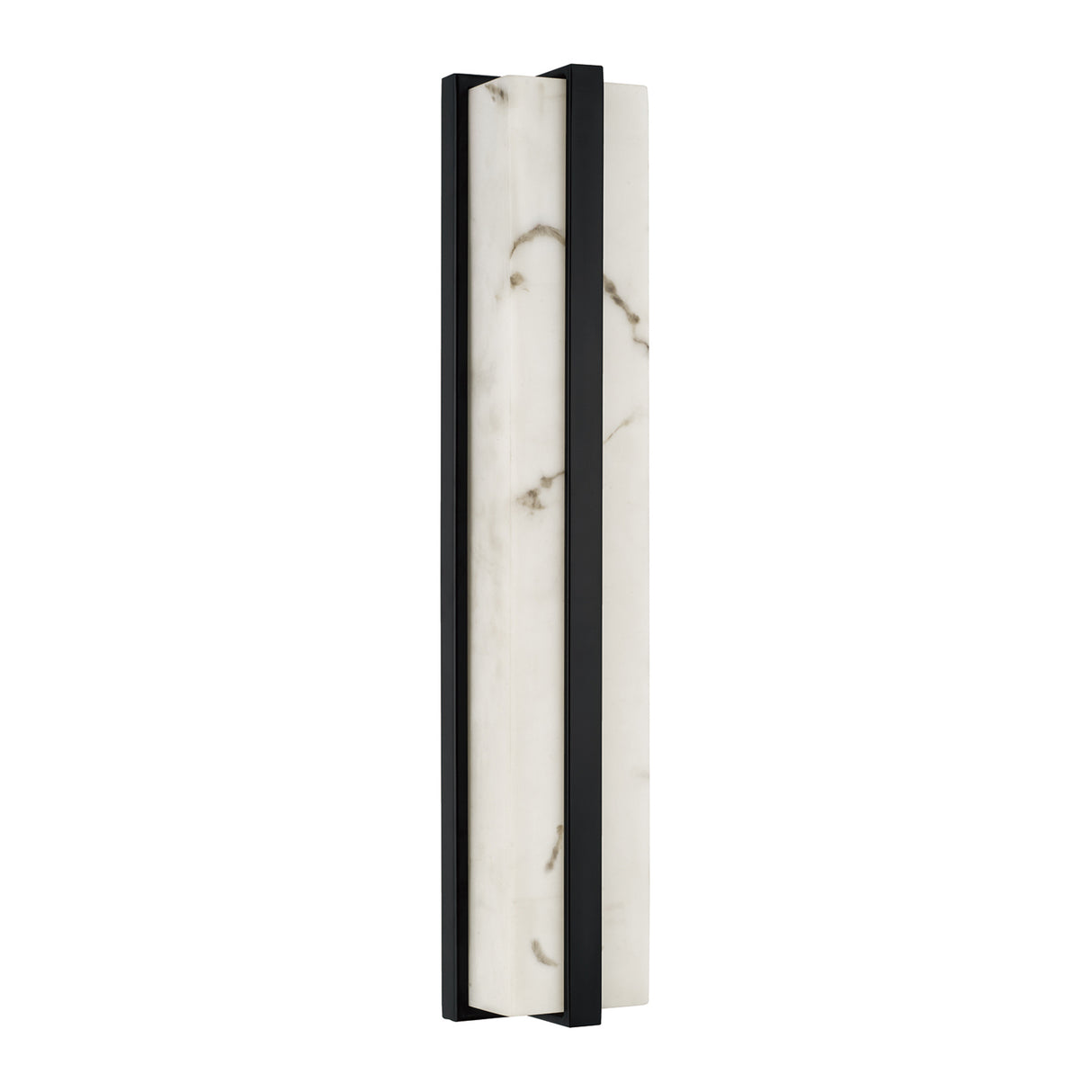Azura LED Vanity 24", Matte Black and Alabaster
