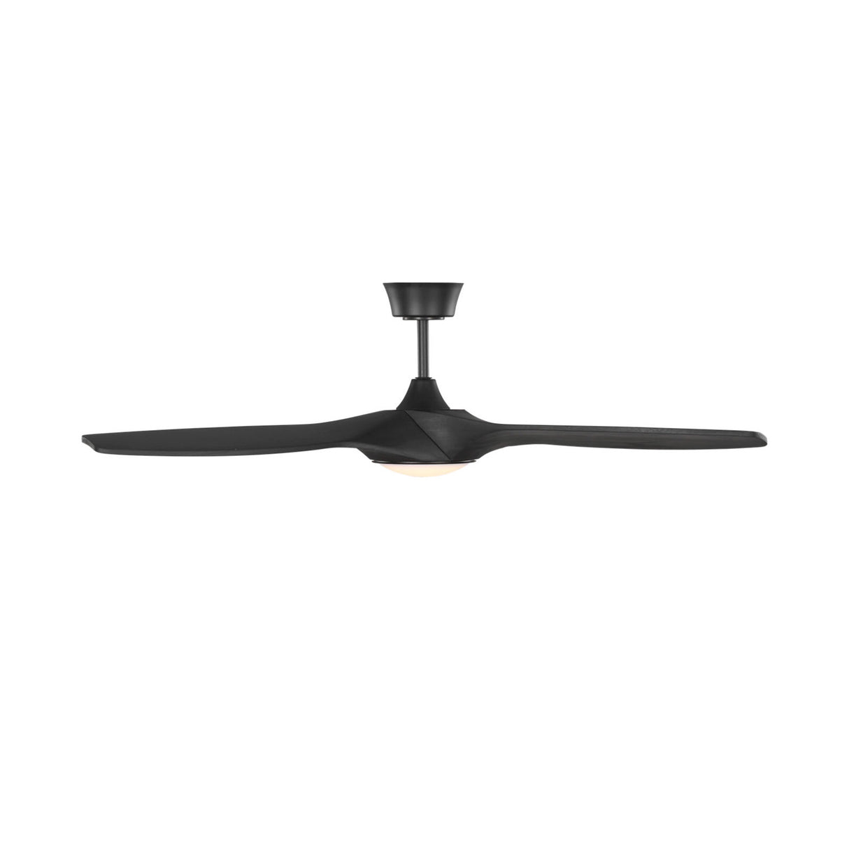 Osprey LED Smart Ceiling Fan 52", Matte Black Oak