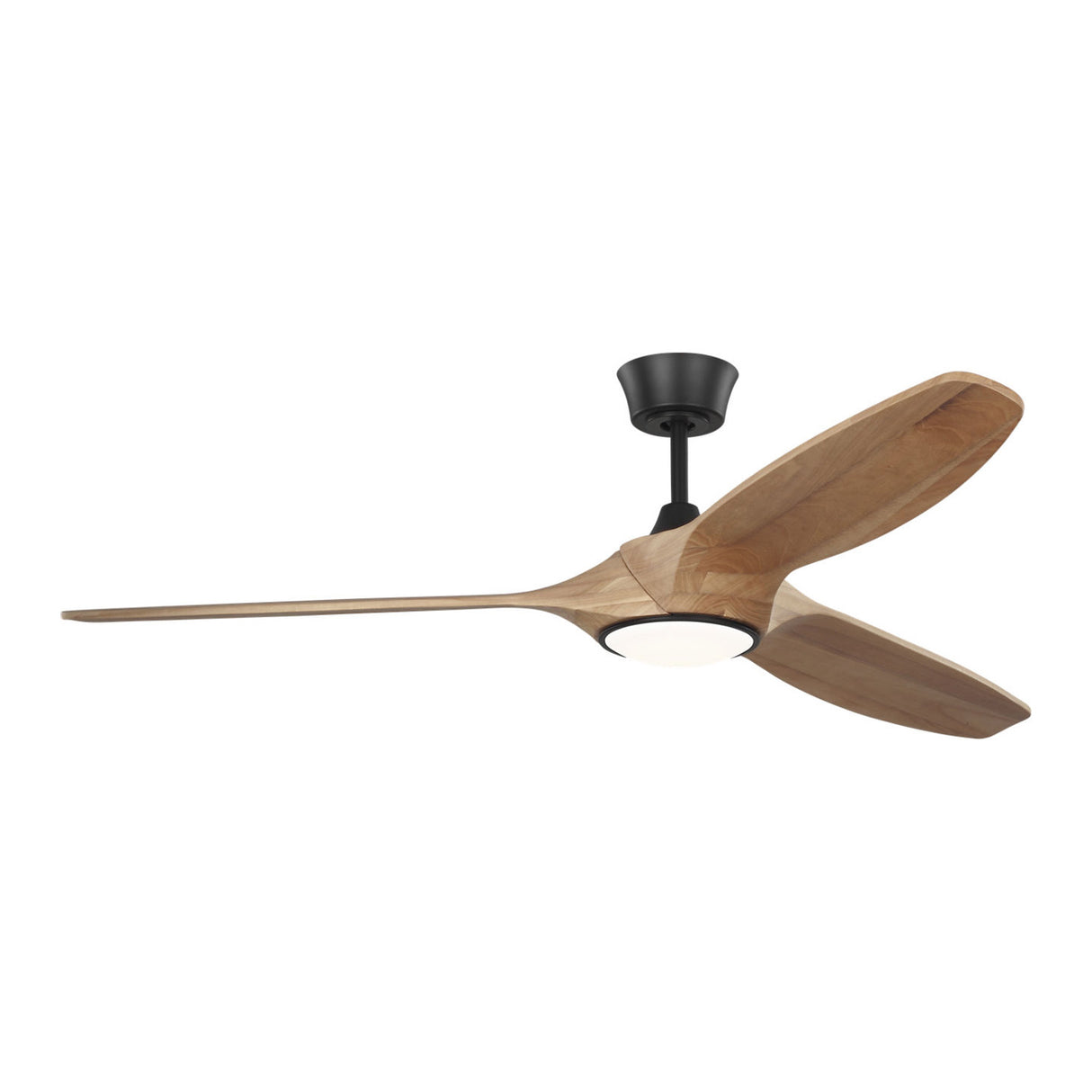 Osprey LED Smart Ceiling Fan 60", Natural Oak with Matte Black