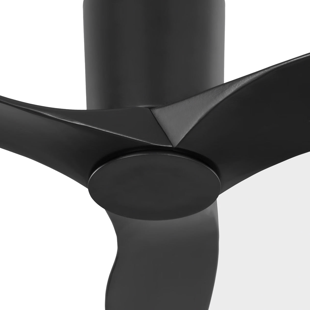 Avocet LED Smart Ceiling Fan 44", Matte Black Oak