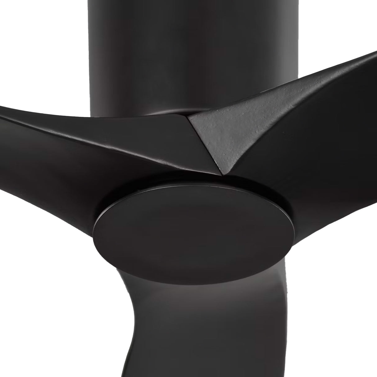 Avocet LED Smart Ceiling Fan 52", Matte Black Oak