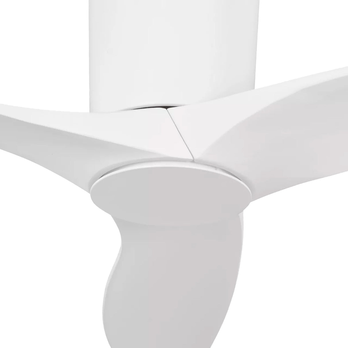 Avocet LED Smart Ceiling Fan 52", Matte White Oak