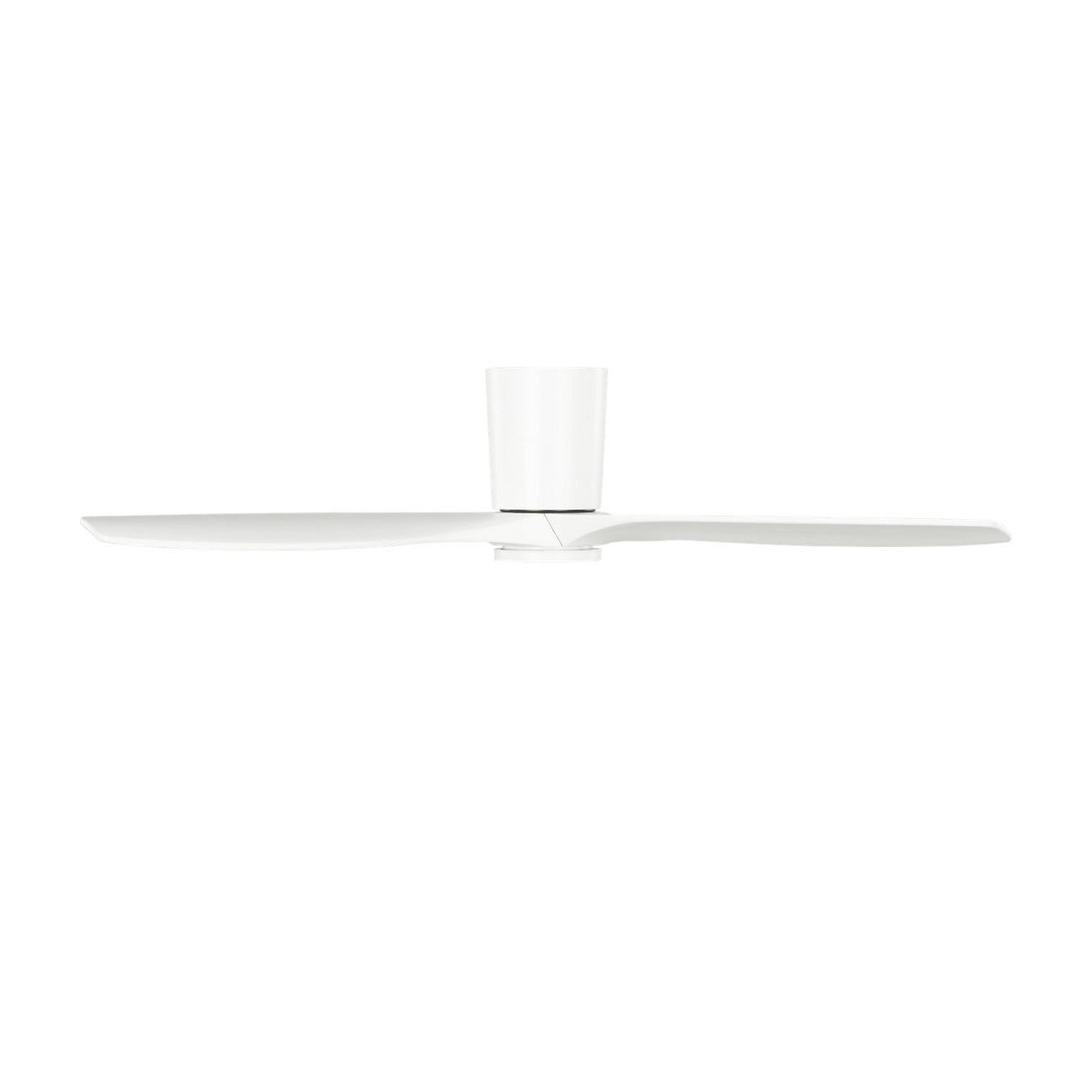 Avocet LED Smart Ceiling Fan 52", Matte White Oak