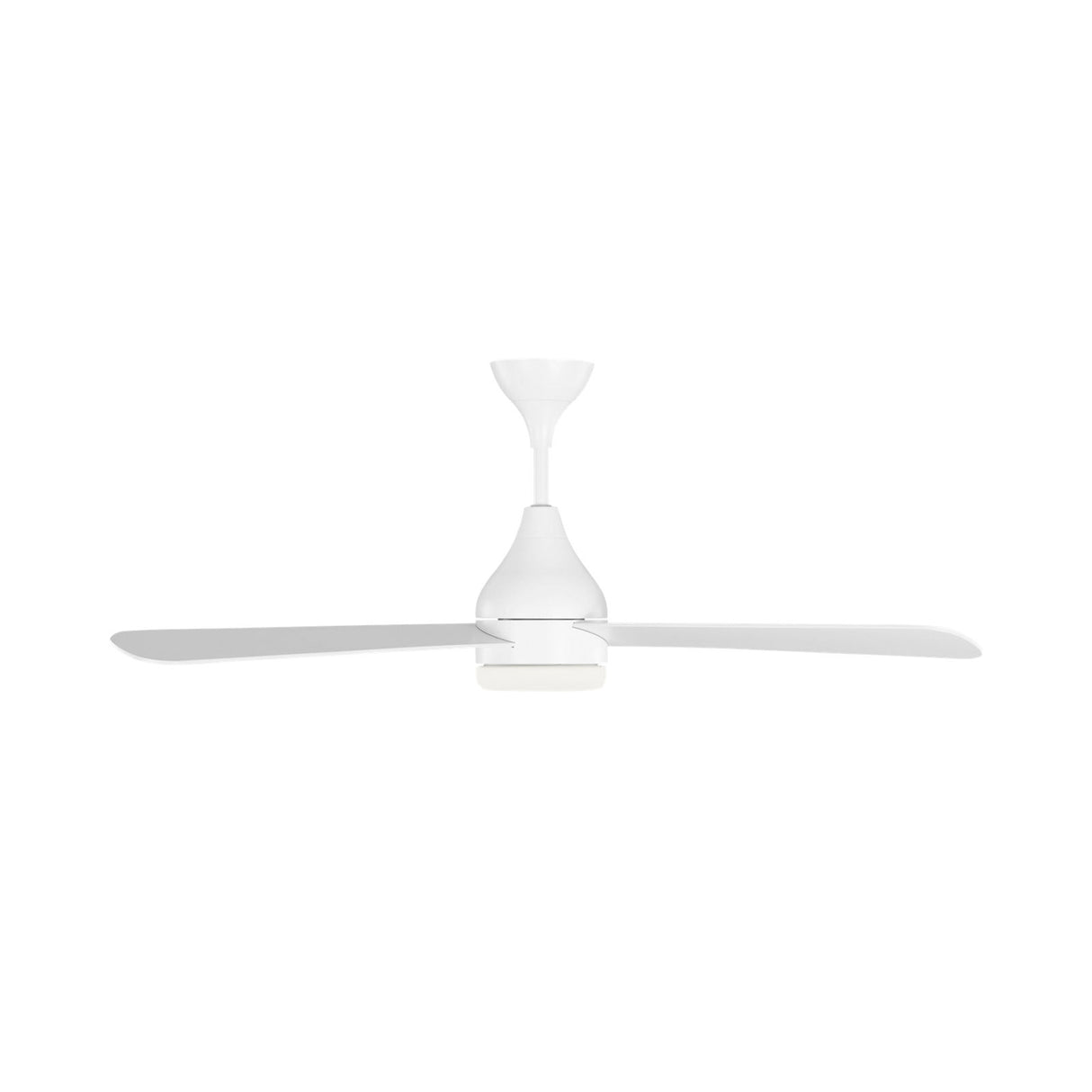 Serin LED Ceiling Fan 52", Matte White