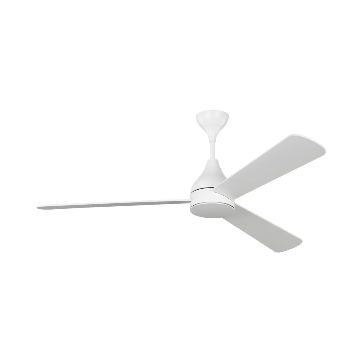 Serin LED Smart Ceiling Fan 60", Matte White