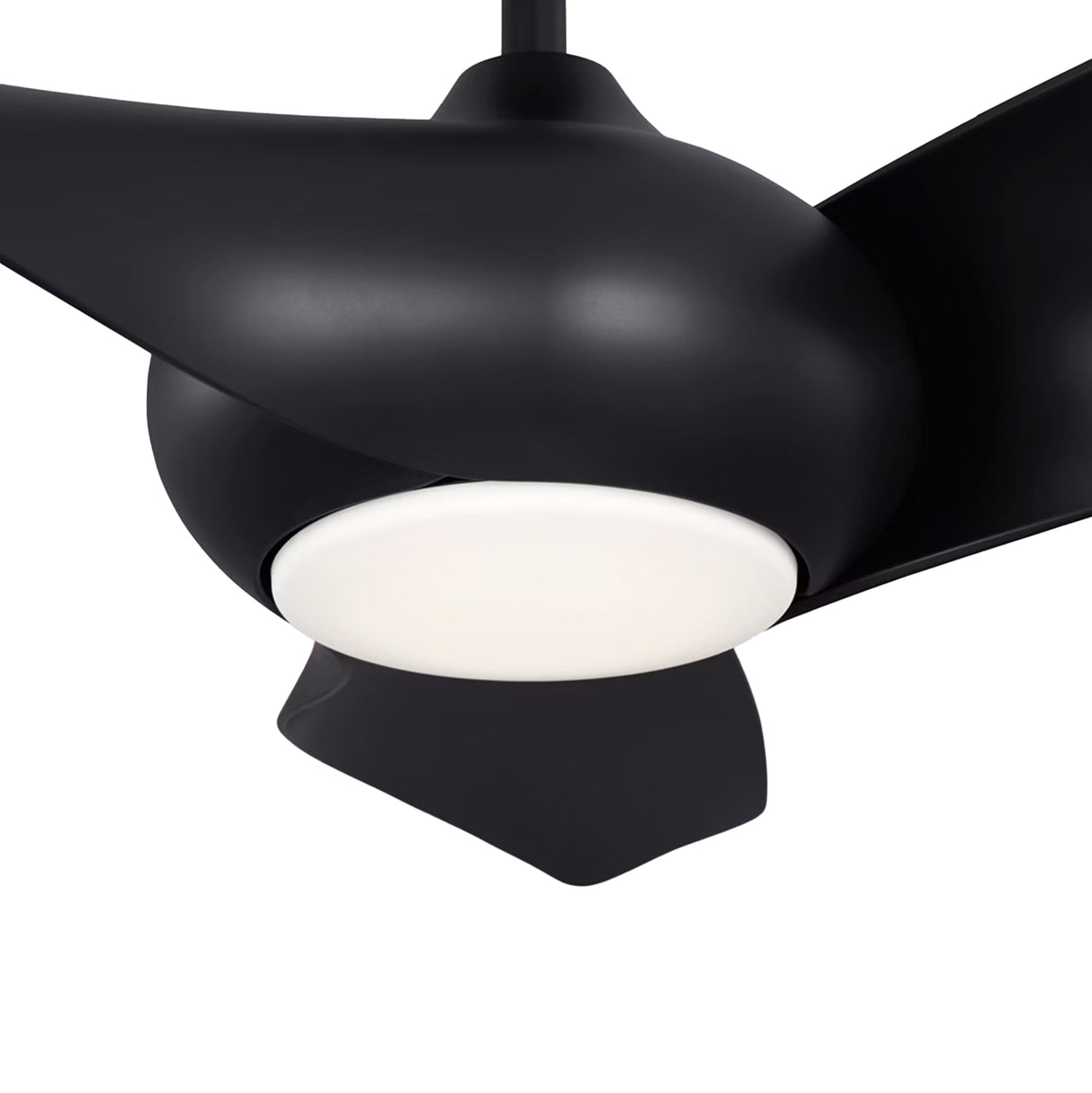 Krestel LED Smart Ceiling Fan 52", Matte Black