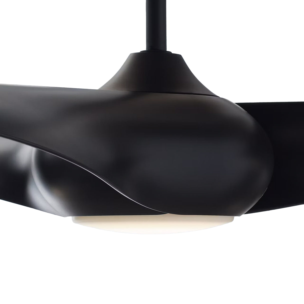 Krestel LED Smart Ceiling Fan 52", Matte Black