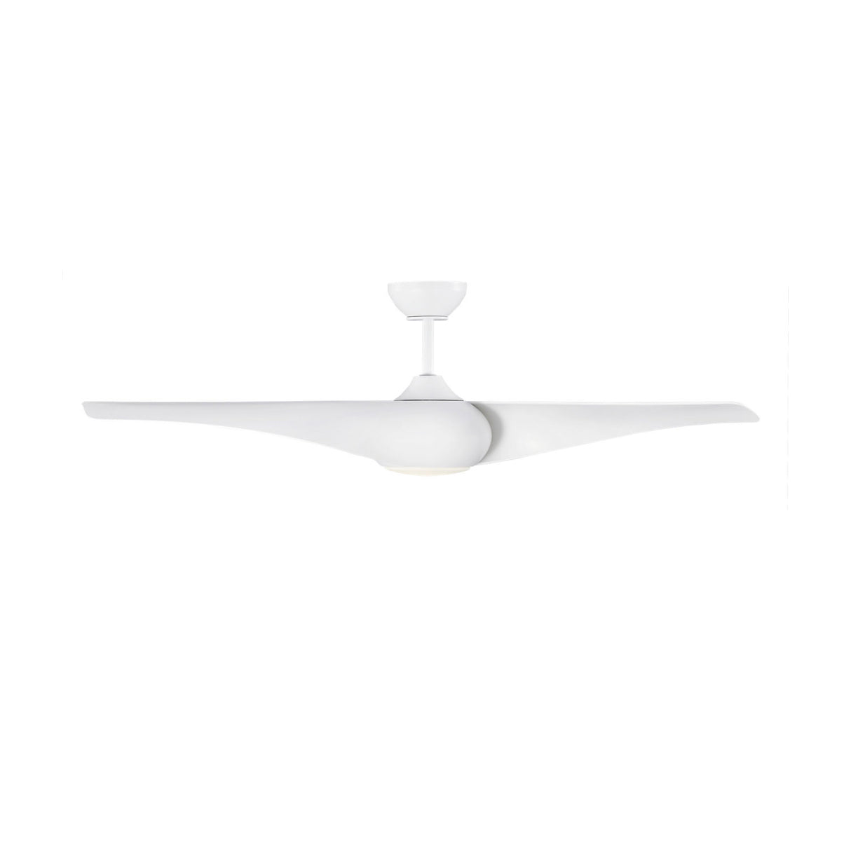 Krestel LED Smart Ceiling Fan 52", Matte White
