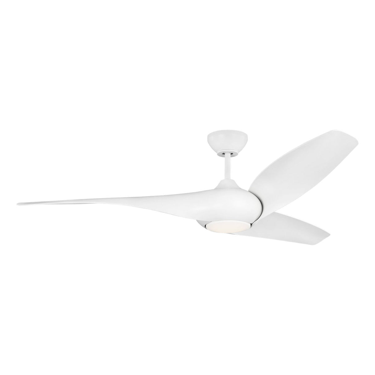 Krestel LED Smart Ceiling Fan 60", Matte White