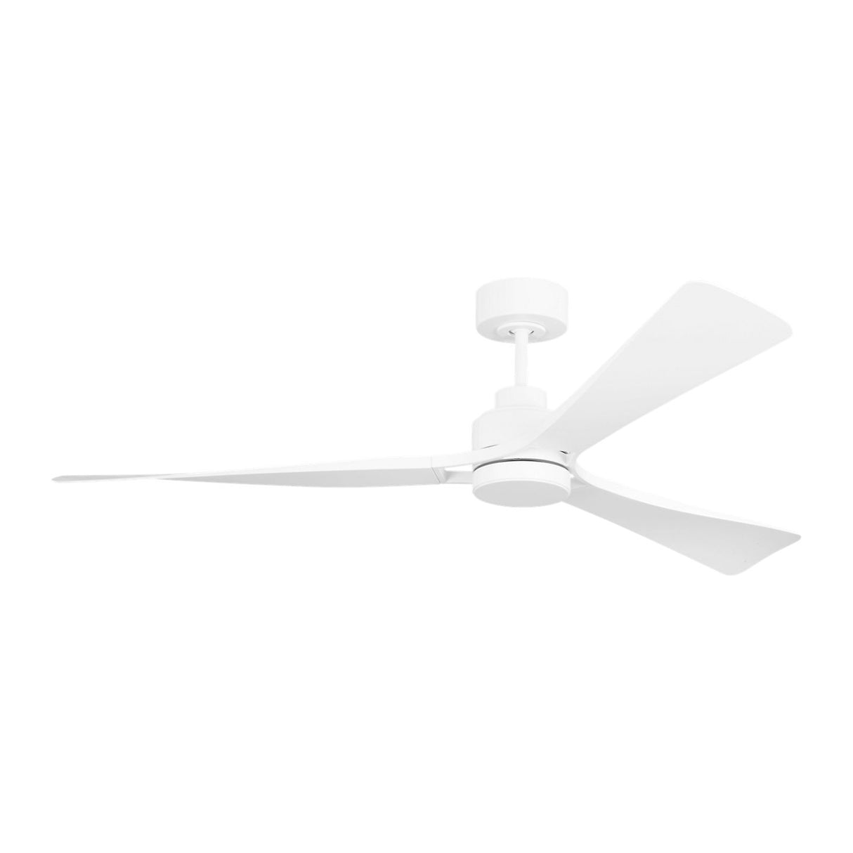 Mallard LED Smart Ceiling Fan 60", Matte White