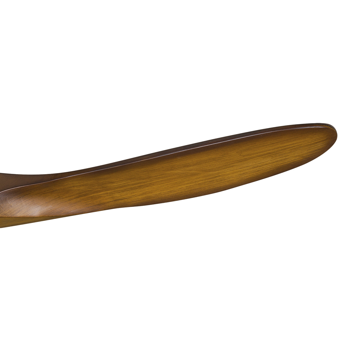 Egret Ceiling Fan 52", Koa Wood and Brushed Steel