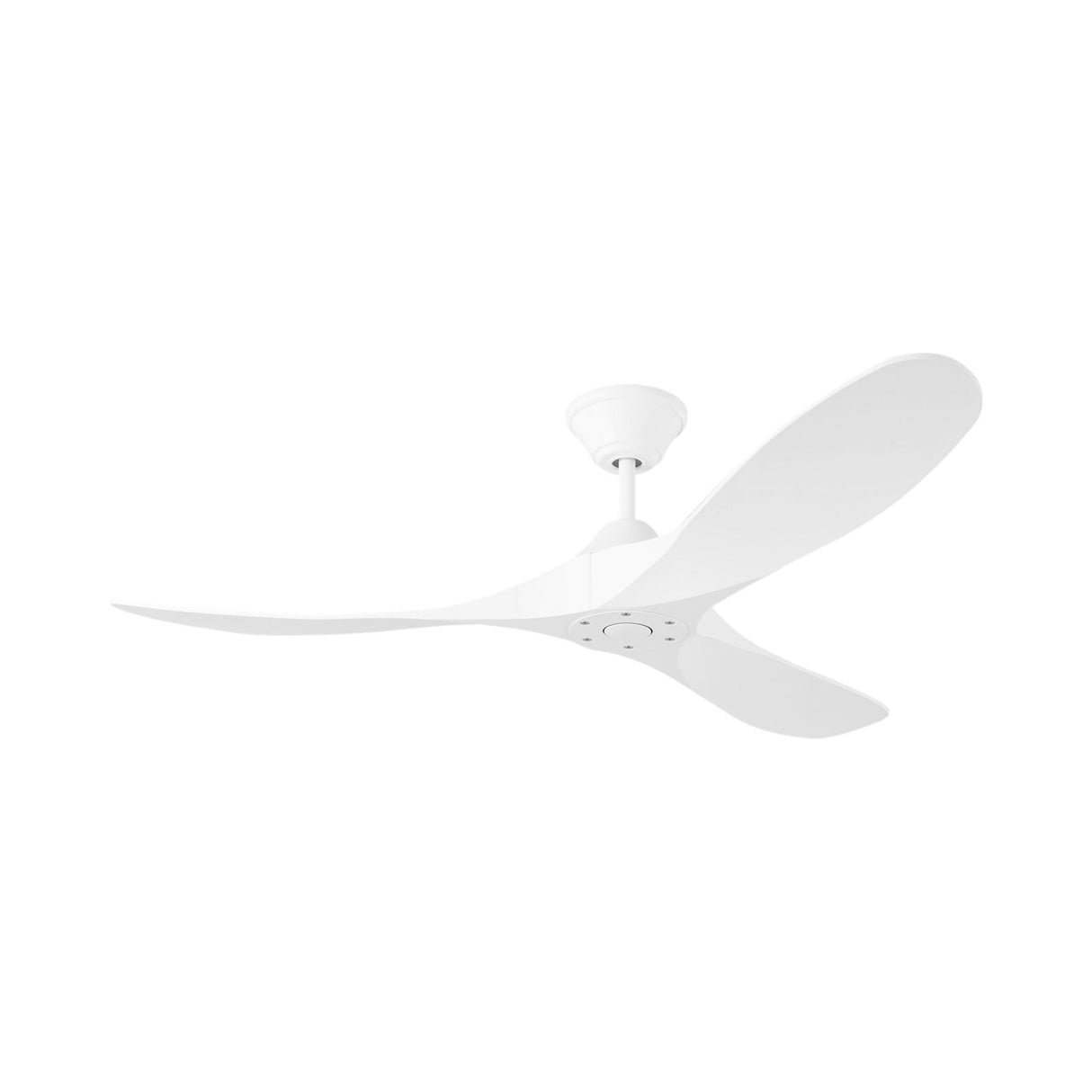 Egret Outdoor Ceiling Fan 52", Matte White
