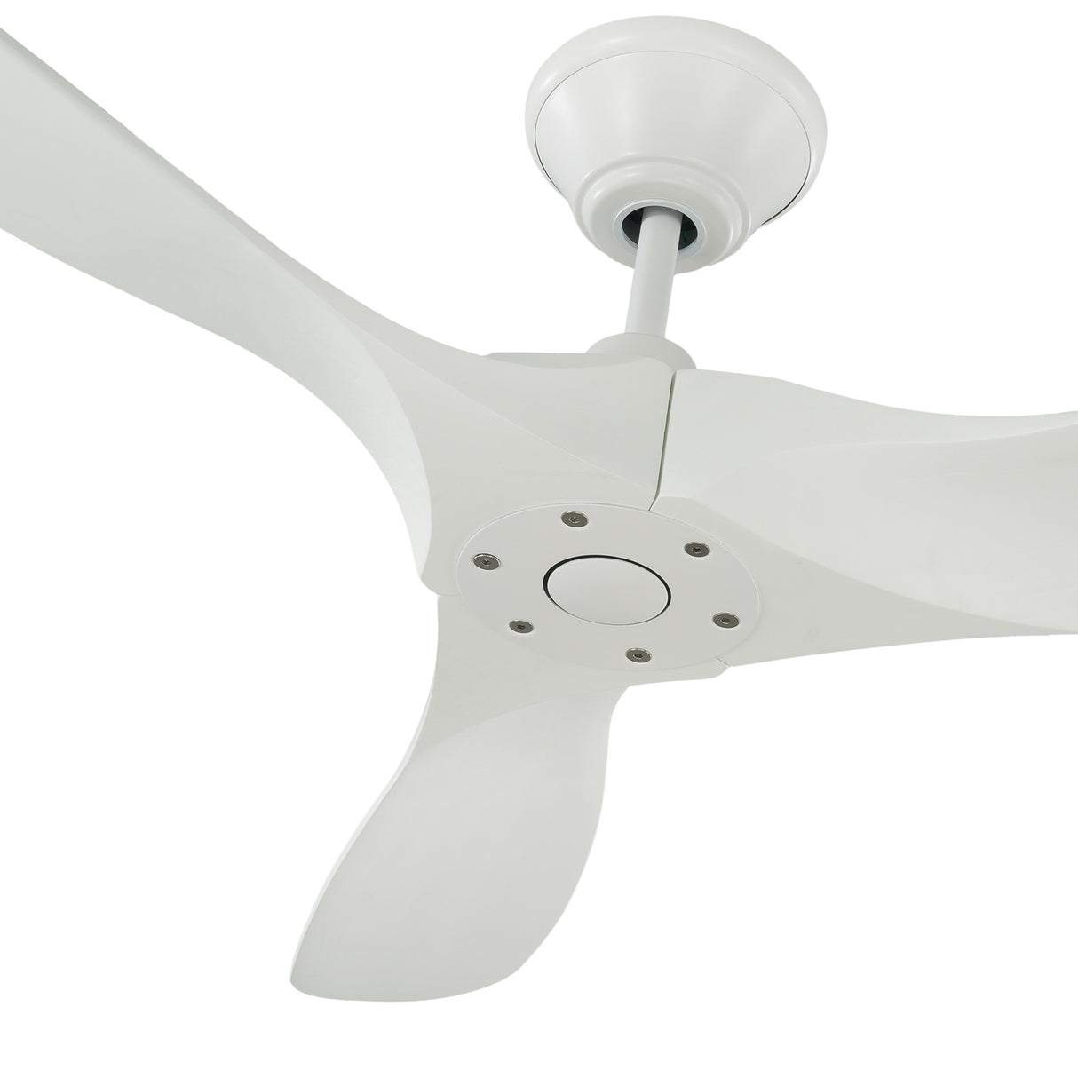 Egret Ceiling Fan 52", Matte White Oak