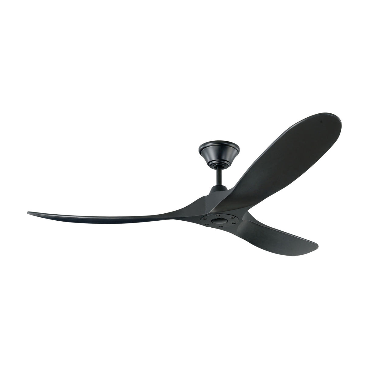 Egret Ceiling Fan 60", Matte Black Oak
