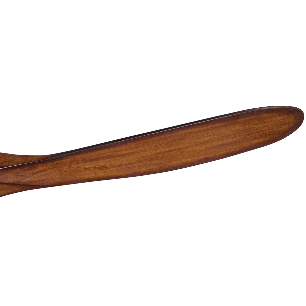 Egret Ceiling Fan 70", Koa Wood and Brushed Steel