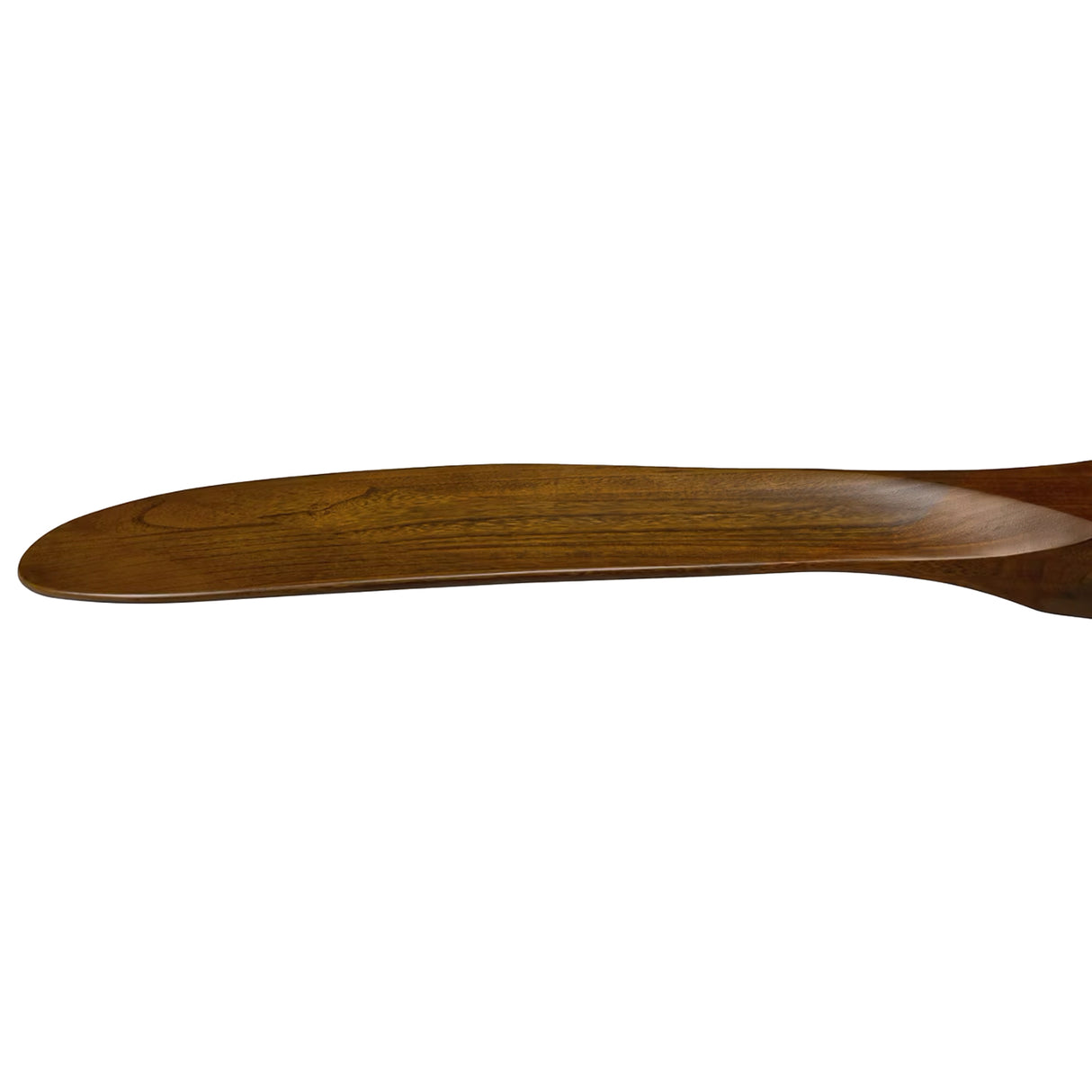 Egret Smart Ceiling Fan 70", Walnut Wood and Matte Black