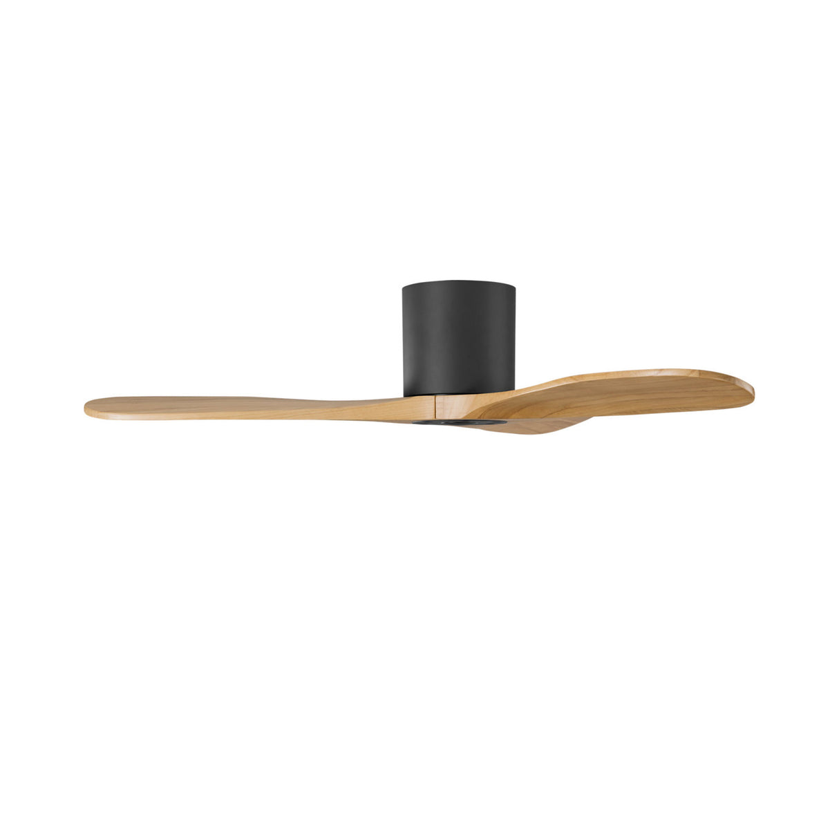Eider Smart Ceiling Fan 44", Natural Oak and Matte Black