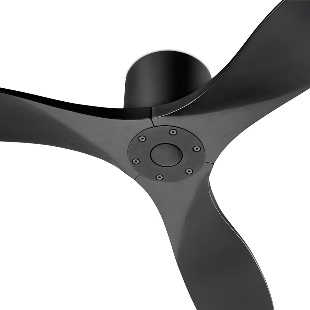 Eider Smart Ceiling Fan 52", Matte Black Oak