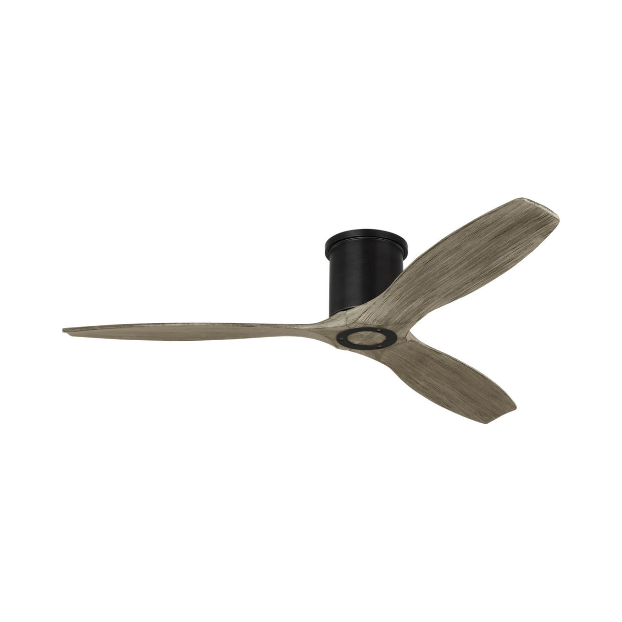 Harrier Smart Ceiling Fan 52", Gray Wash Oak and Aged Pewter
