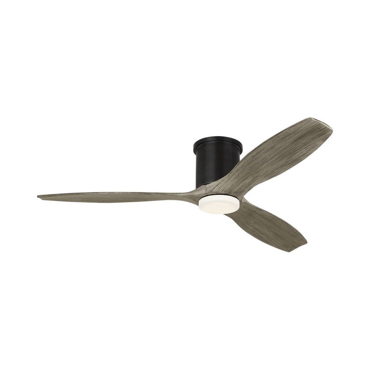Harrier LED Smart Ceiling Fan 52", Gray Wash Oak and Aged Pewter