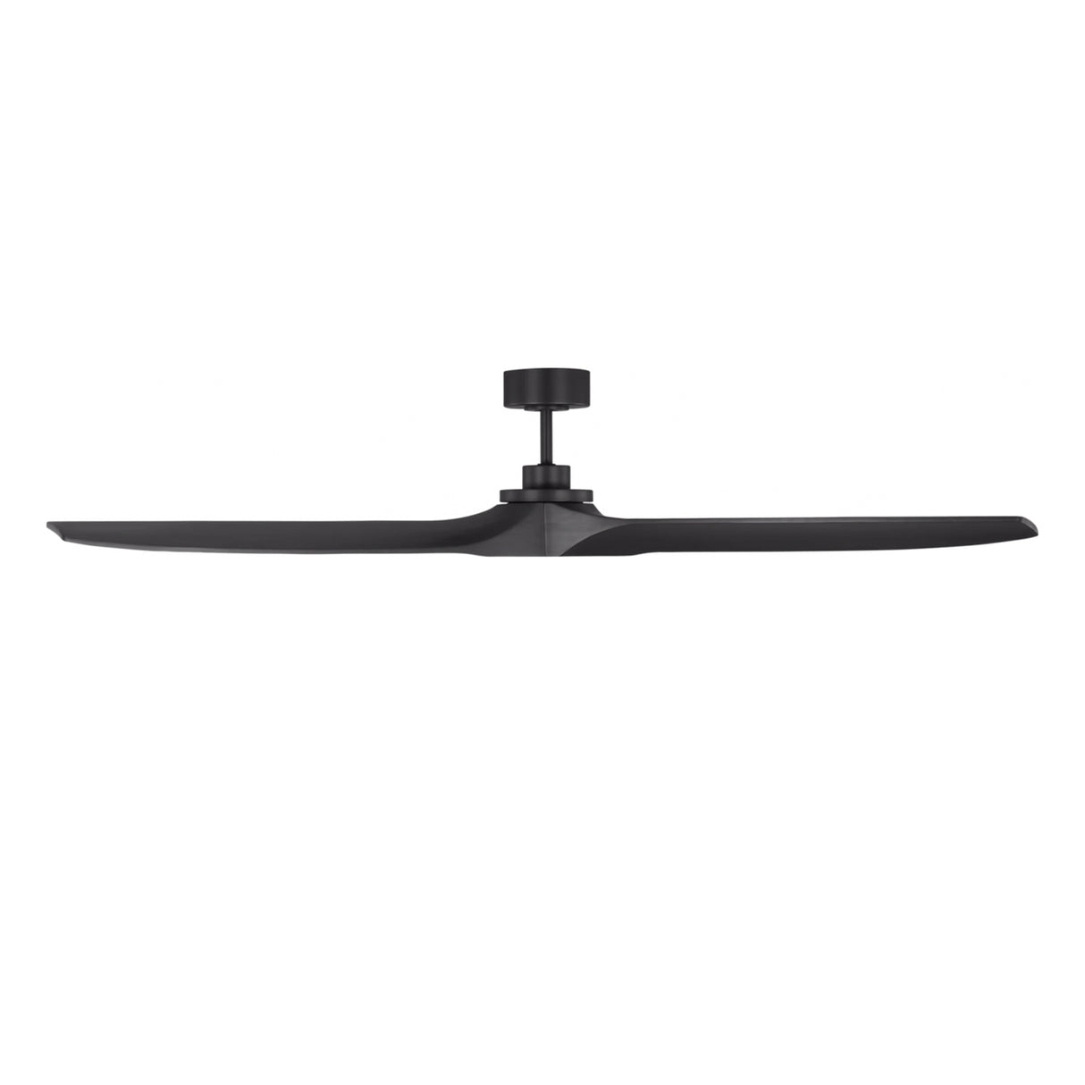 Heron Smart Ceiling Fan 70", Matte Black Oak