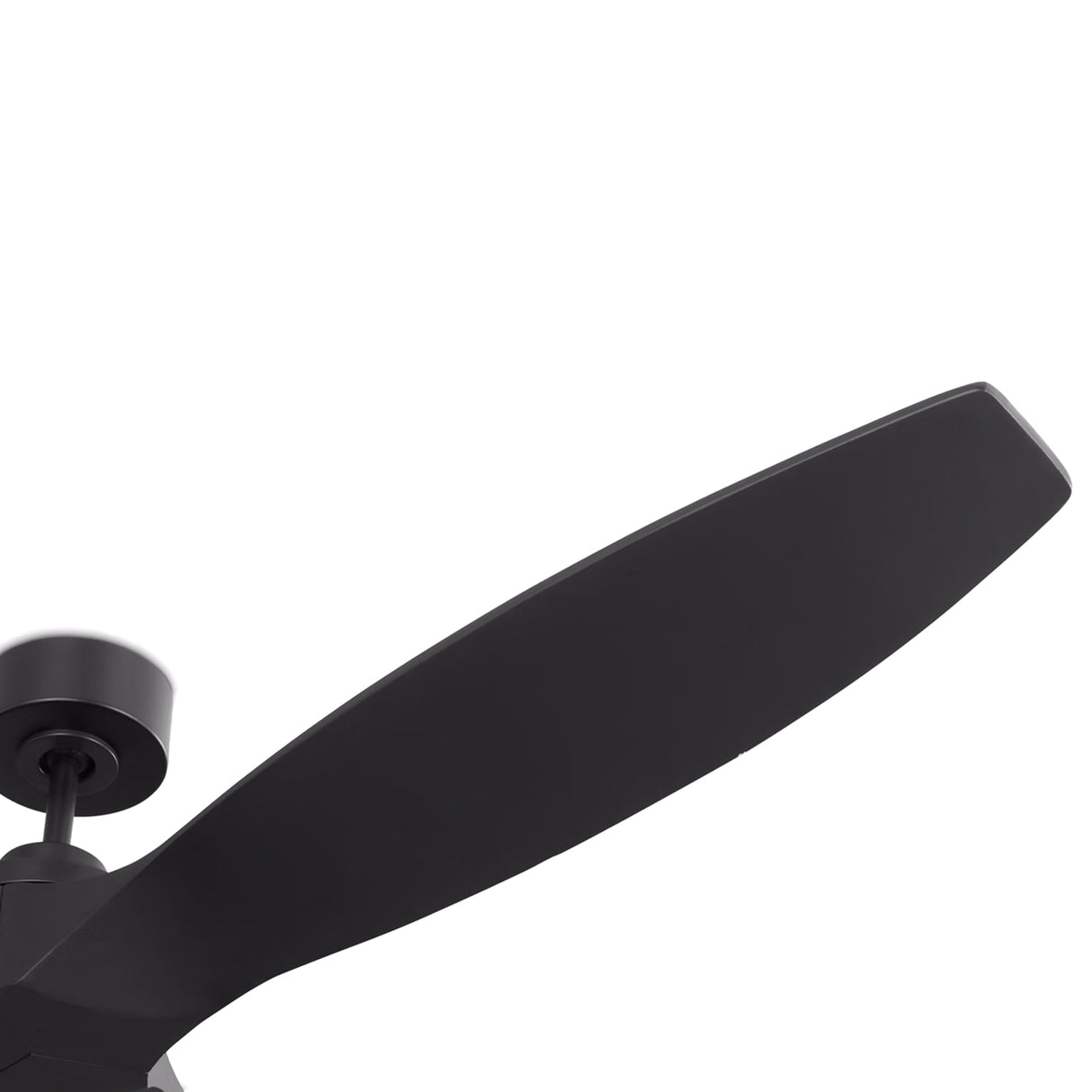 Heron Smart Ceiling Fan 70", Matte Black Oak