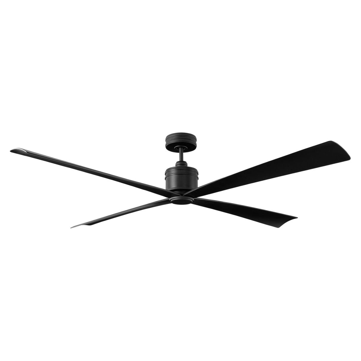 Sora Ceiling Fan 72", Matte Black