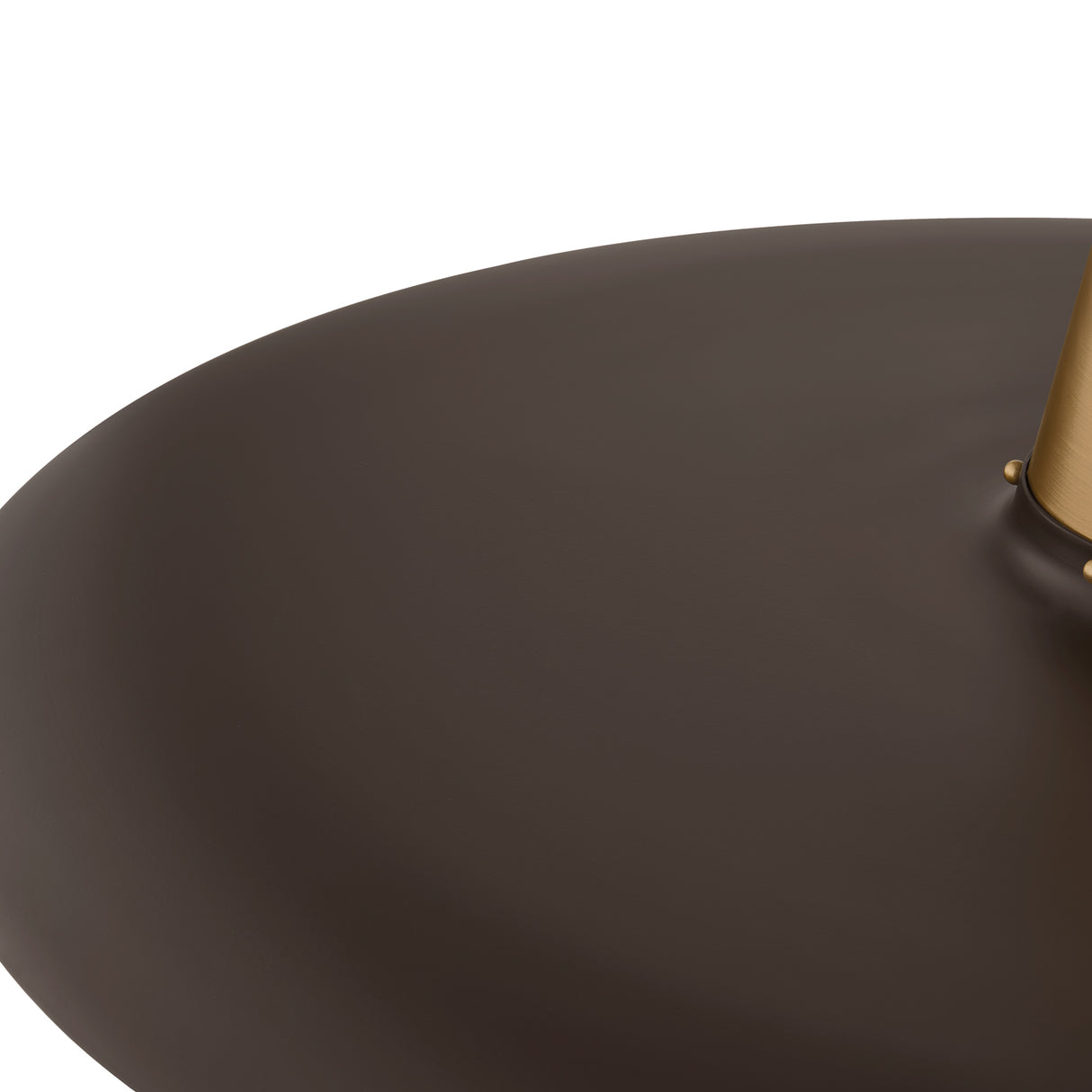 Beryl Pull Down Pendant 25", Bronze and Patina Brass