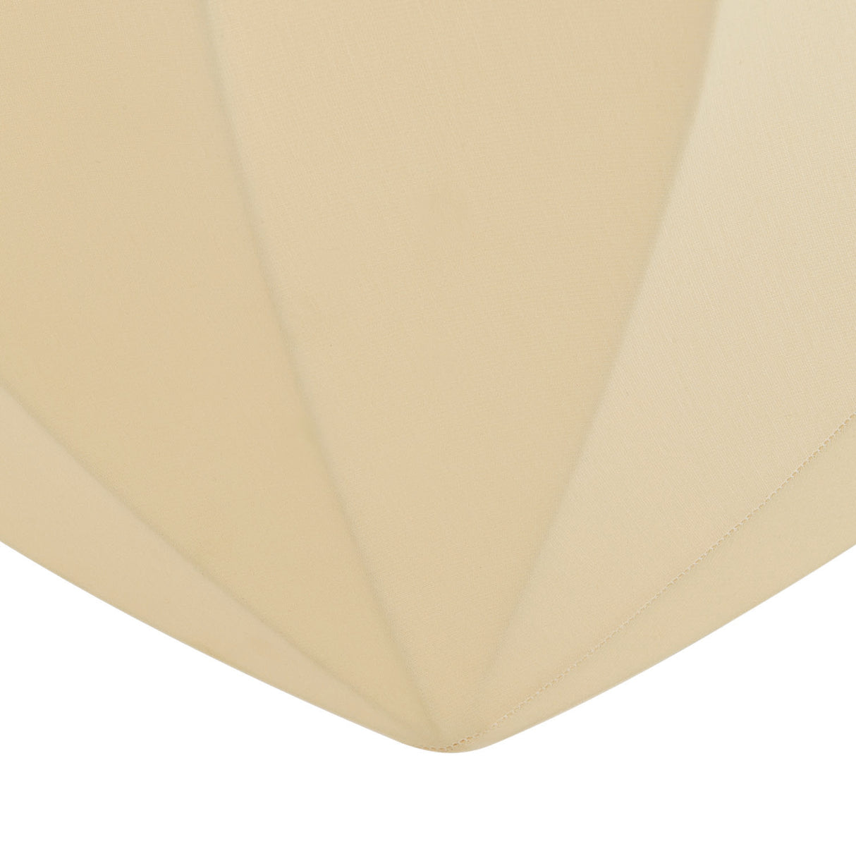 Chiya Large Pendant 21", Vintage Brass and White Silk