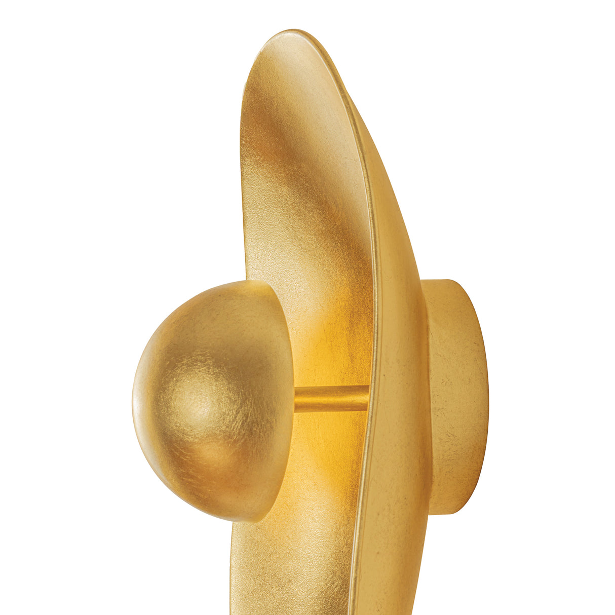 Syon LED Wall Sconce 19", Gold Leaf