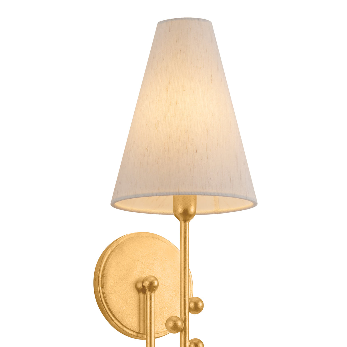 Linnea Wall Sconce 21", Gold Leaf