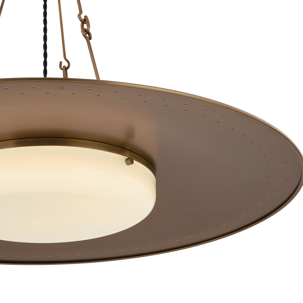 Colburn Large LED Pendant 28", Vintage Bronze