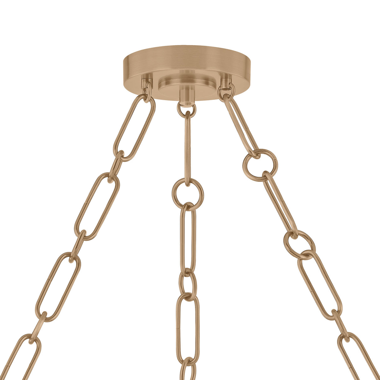 Halcyon 9 Light Chandelier 44", Patina Brass and Seeded Cloud Glass