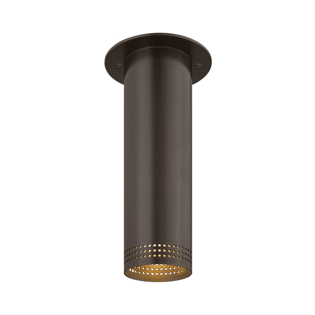 Bevan Medium Cylinder Flush Mount 5", Bronze