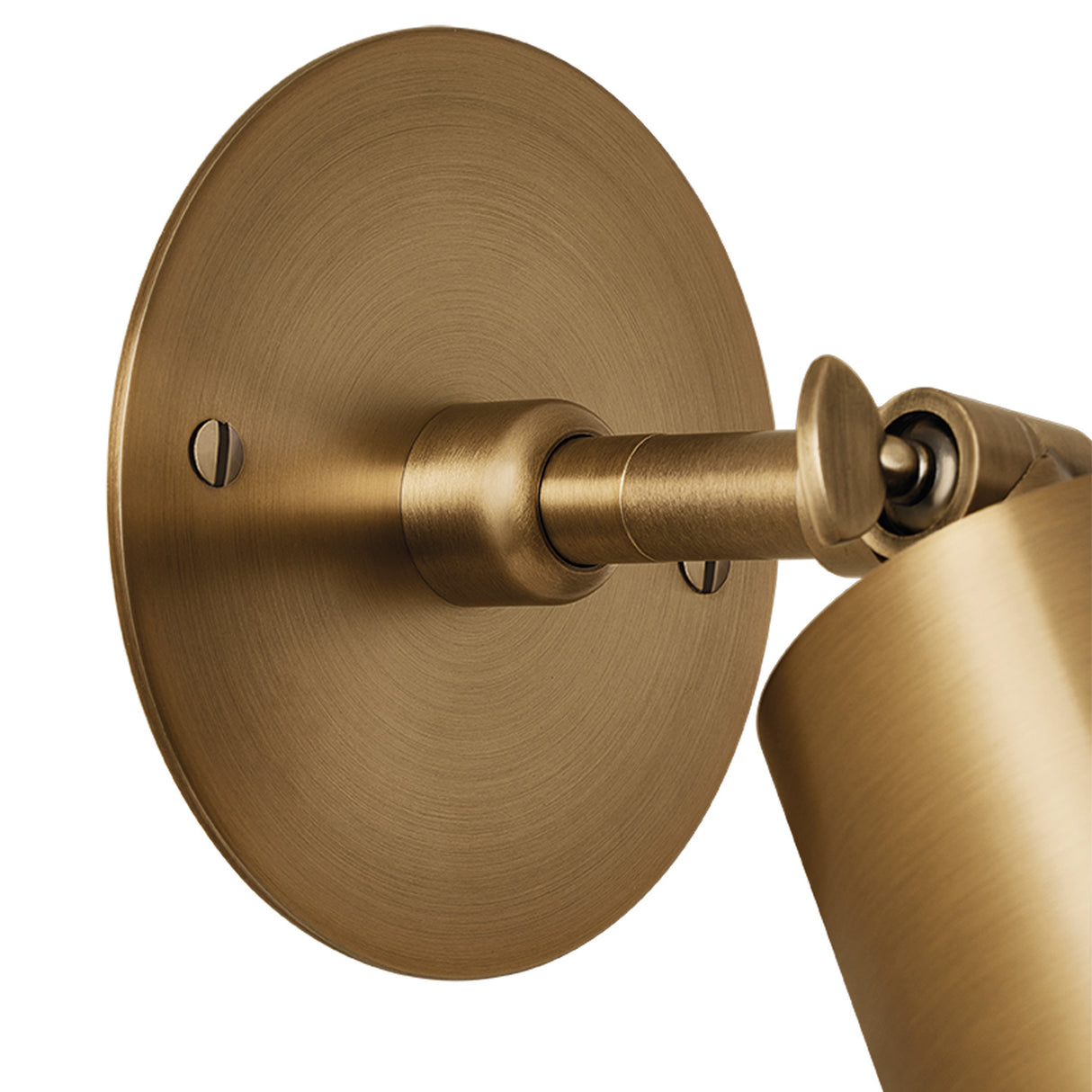 Alcott Adjustable Wall Sconce 9", Patina Brass