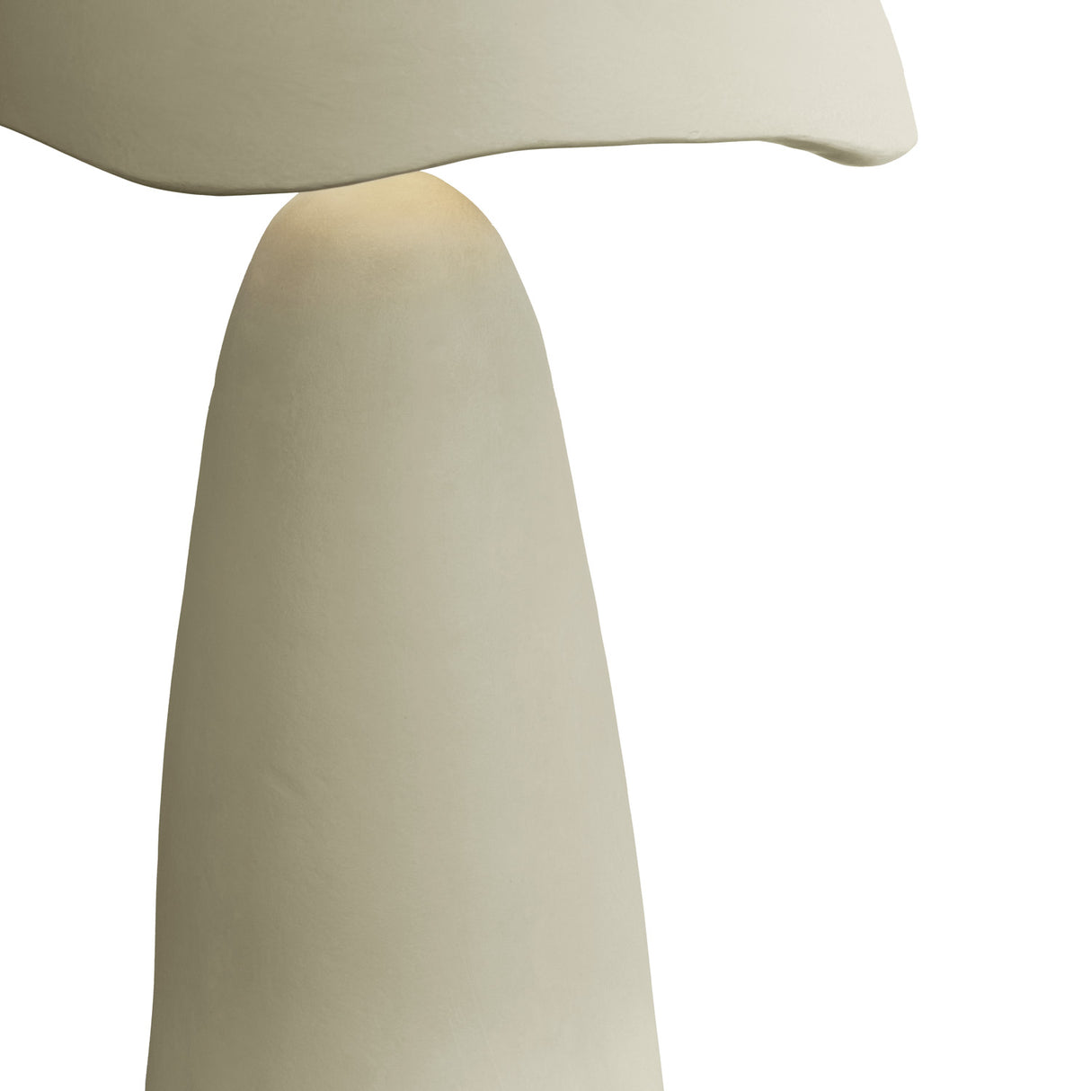 Janna Rechargeable Table Lamp 21", Artisan Ivory