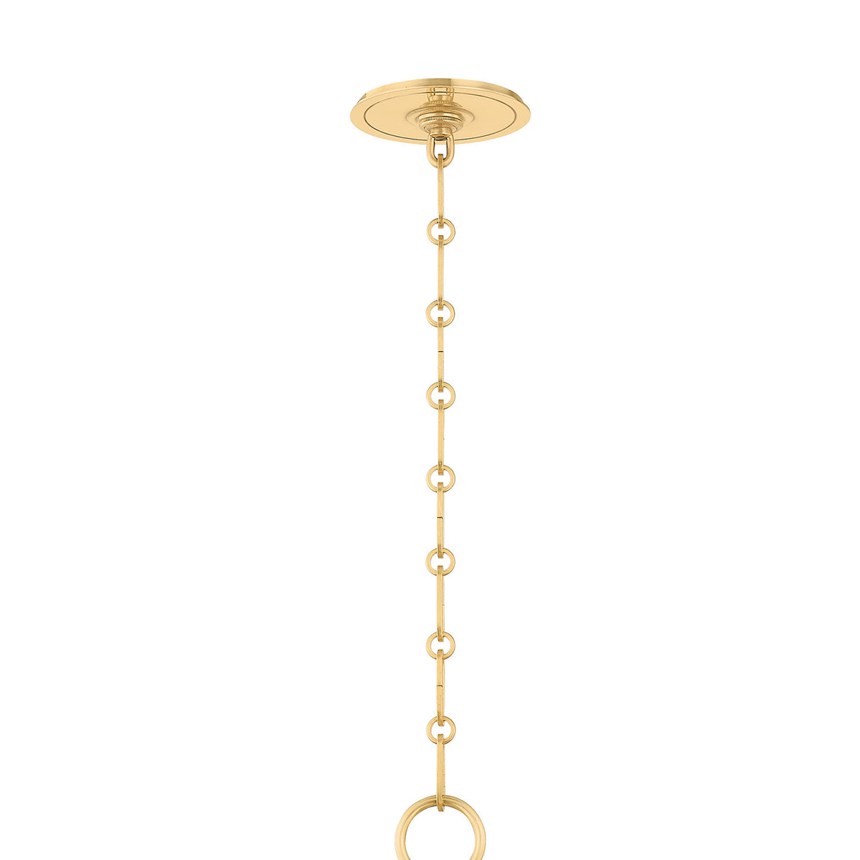 Bramble 5 Light Chandelier 28", Walnut Wicker and Aged Brass