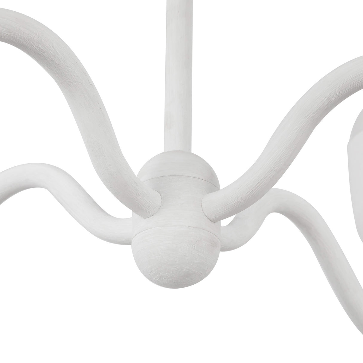 Rubina 4 Light Chandelier 27", Antique White