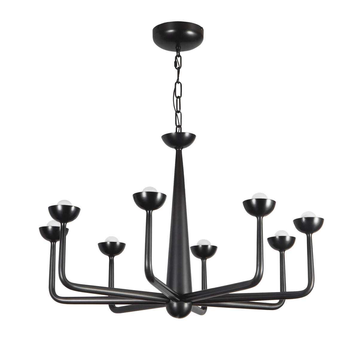 Bettina LED Chandelier 30", Urban Bronze